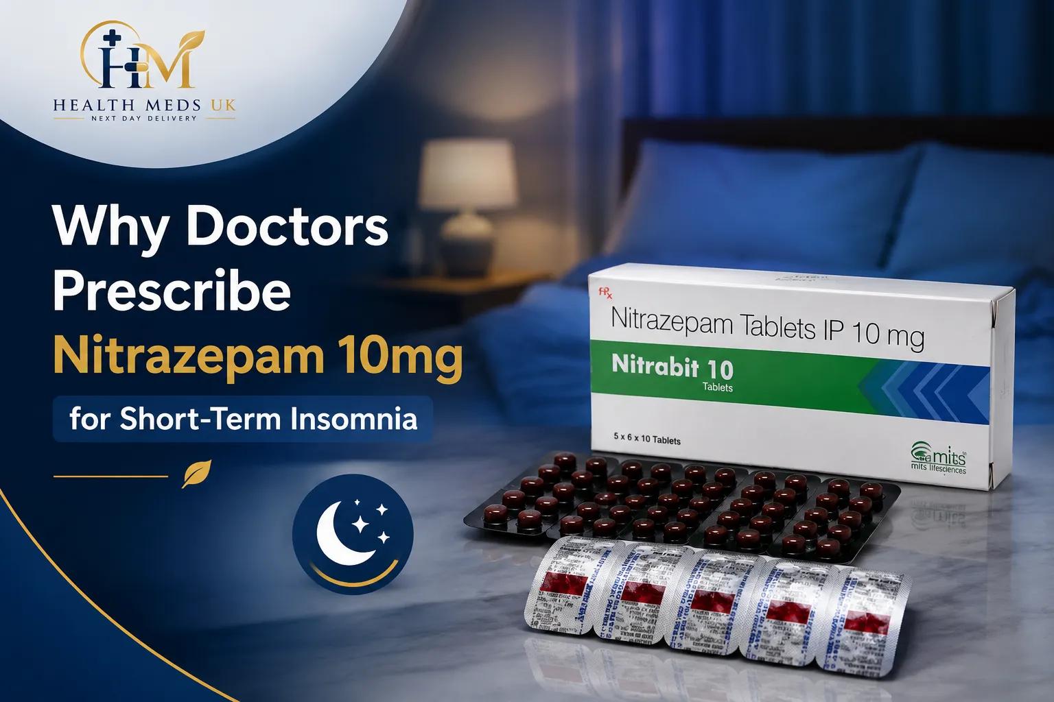 Why Doctors Prescribe Nitrazepam 10mg for Short-Term Insomnia
